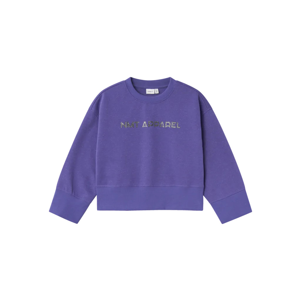 NAME IT Sweatshirt Sija Purple Opulence