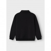 NAME IT Polo Sweatshirt Rolgris Black