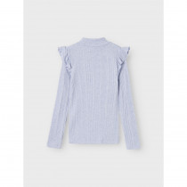 NAME IT Rib Bluse Siggi Icelandic Blue