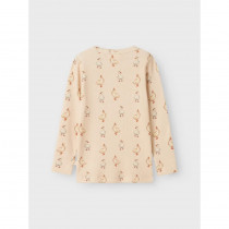 LIL ATELIER Langærmet Bluse Gavo Sand Dollar Duck