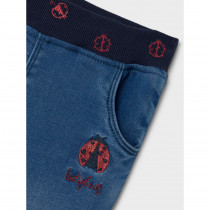 NAME IT Baggy Jeans Bella Medium Blue Ladybug