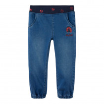 NAME IT Baggy Jeans Bella Medium Blue Ladybug