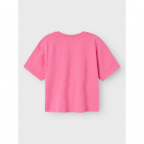 NAME IT Boxy T-Shirt Matta Pink Power