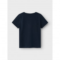 NAME IT Gustav Gris T-shirt Mikhail Dark Sapphire