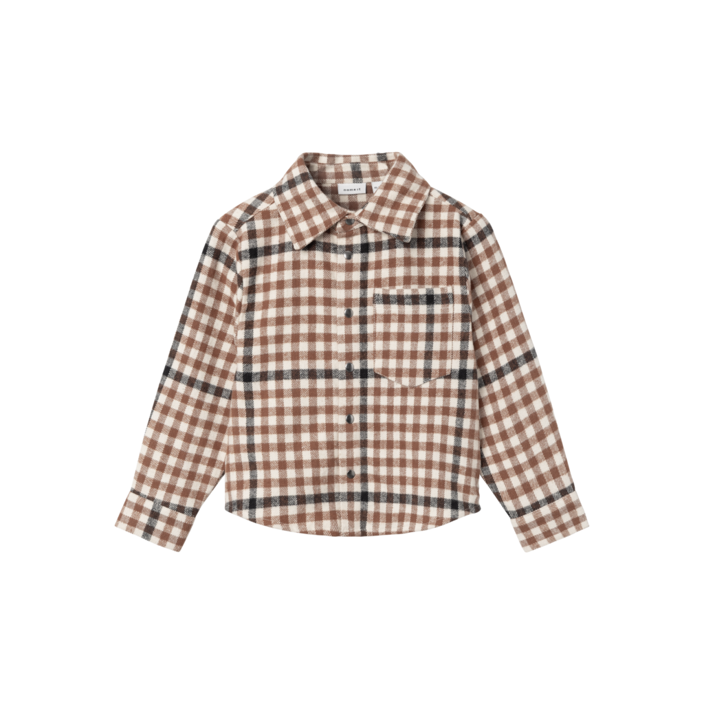 NAME IT Nidennis Skjorte Summer Sand Checks