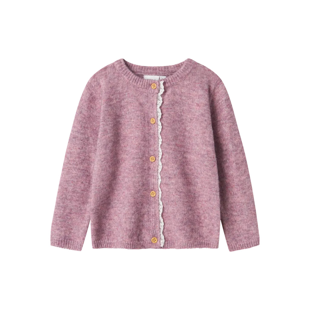 NAME IT Blonde Cardigan Rikimmi Mauve Orchid