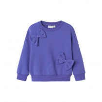 NAME IT Sløjfe Sweatshirt Rubow Purple Opulence