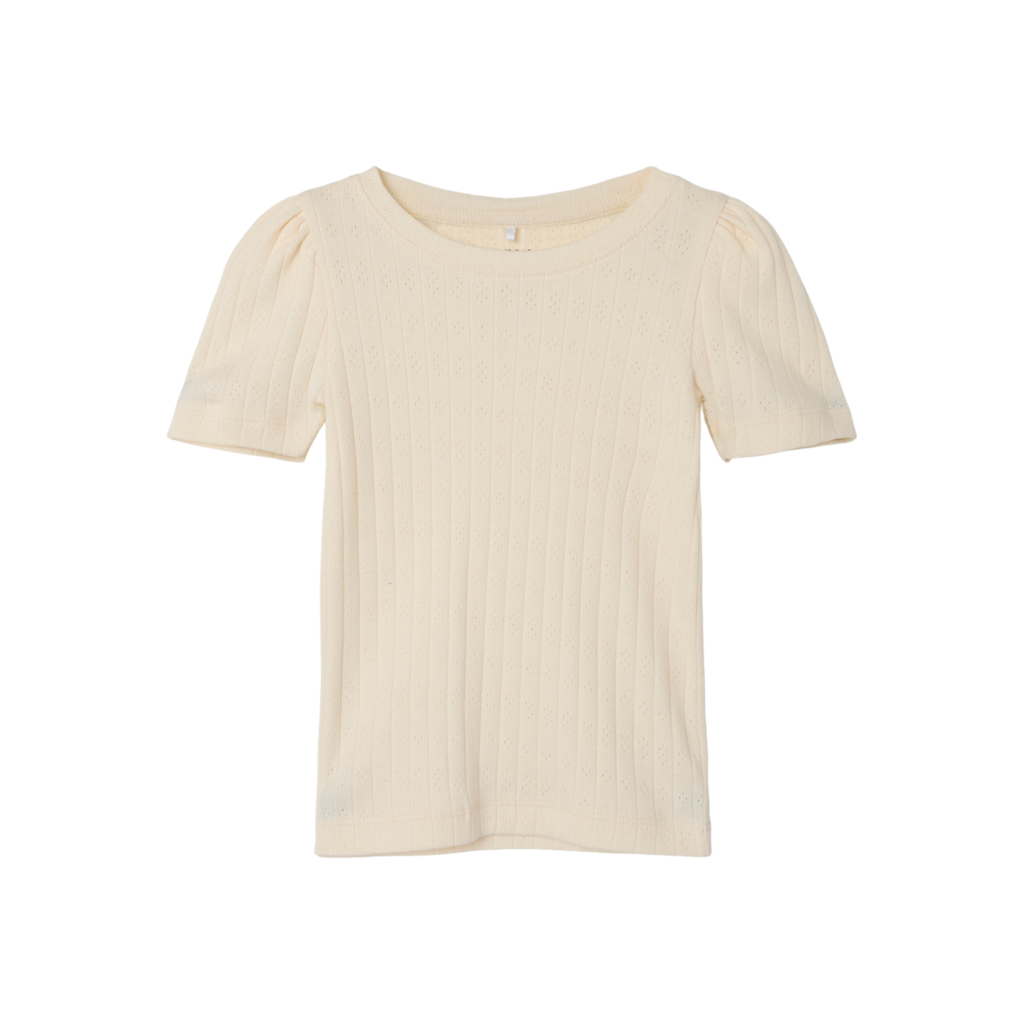 NAME IT T-Shirt Henny Buttercream