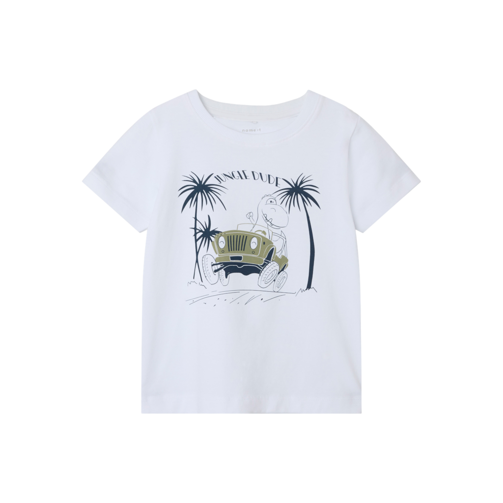 NAME IT T-shirt Henroy Bright White