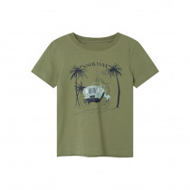 NAME IT T-shirt Henroy Oil Green