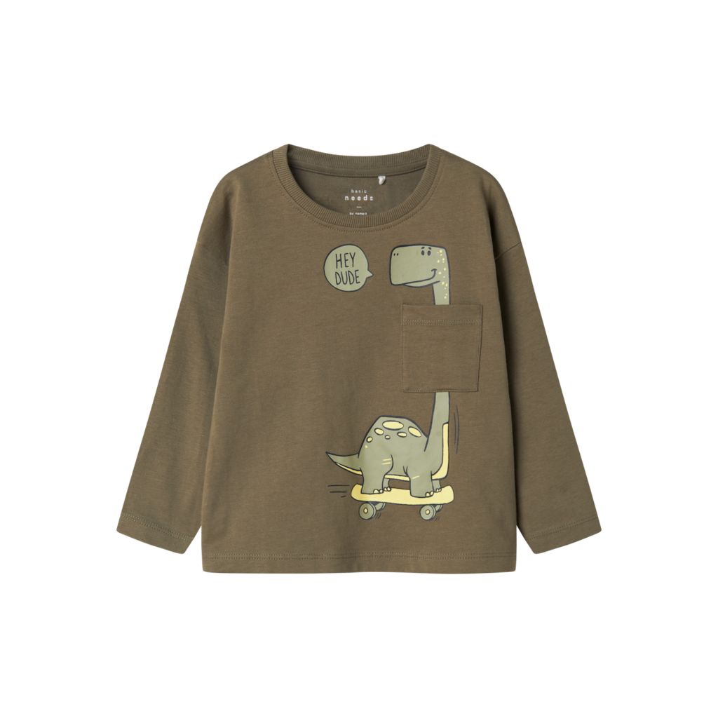 NAME IT Dino Bluse Vilian Dusty Olive