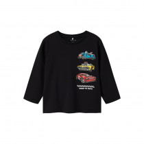 NAME IT Hotwheels Bluse Drum Black