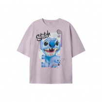 NAME IT Stitch T-shirt Diri Winsome Orchid