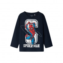 NAME IT Spiderman Bluse Nitin Dark Sapphire