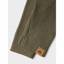 NAME IT Rib Leggings Bryan Dusty Olive