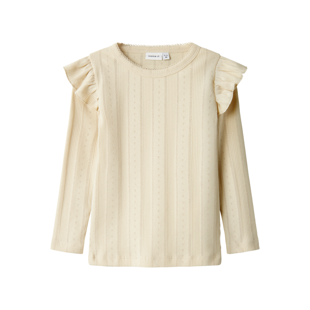 NAME IT Langærmet Bluse Julia Summer Sand