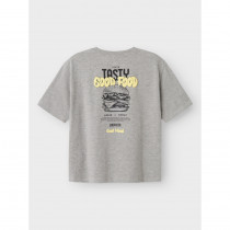 NAME IT T-shirt Tibilbo Grey Melange