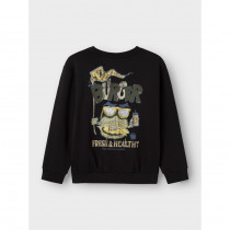 NAME IT Sweatshirt Tegeo Black