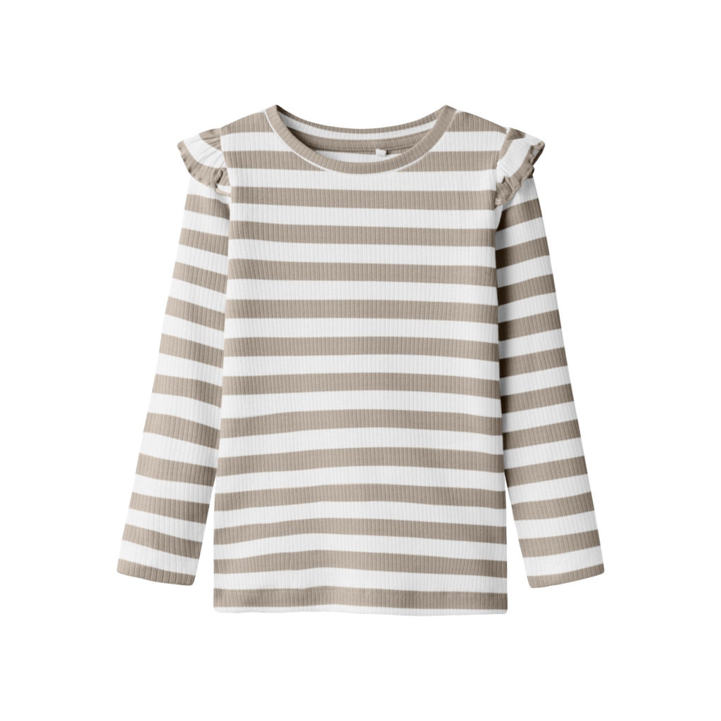 NAME IT Rib Bluse Taia Pure Cashmere