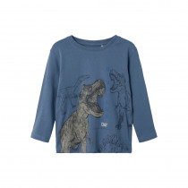 NAME IT Dino Bluse Benjamino China Blue