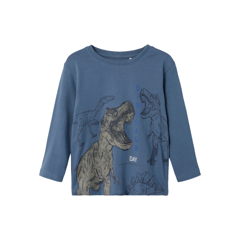 NAME IT Dino Bluse Benjamino China Blue