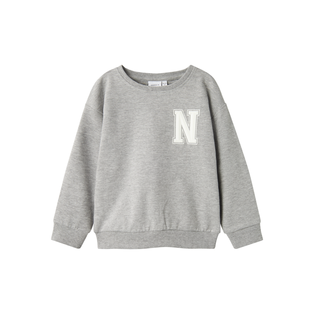 NAME IT Sweatshirt Tollo Grey Melange