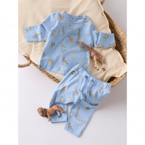 NAME IT Bluse Jann Chambray Blue