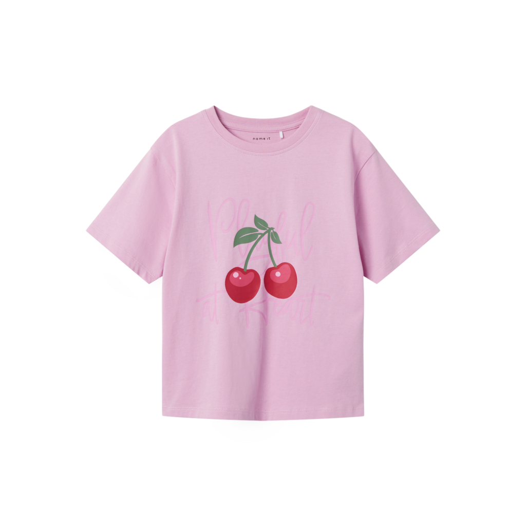 NAME IT T-shirt Lillian Pastel Lavender