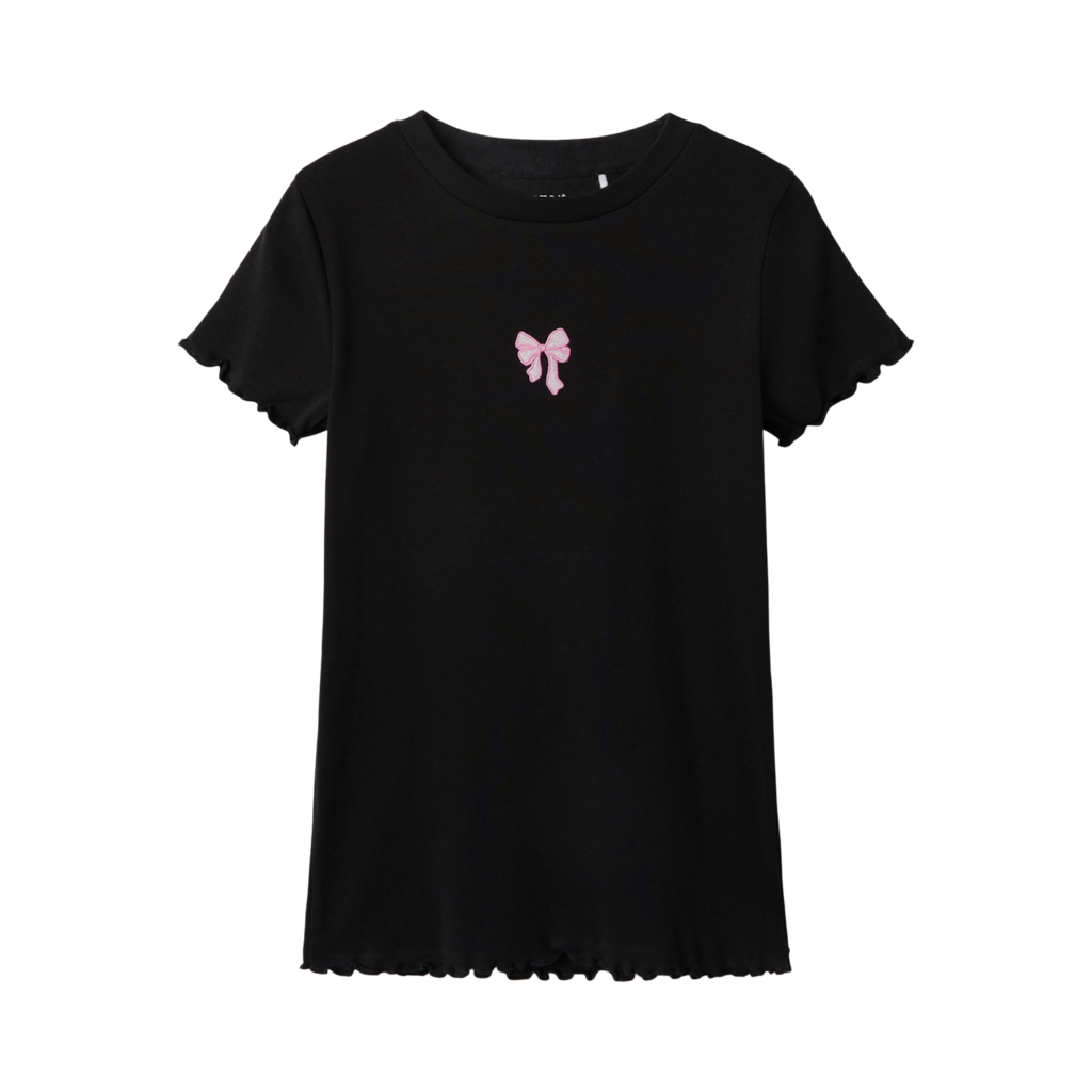 NAME IT T-shirt Lieve Black