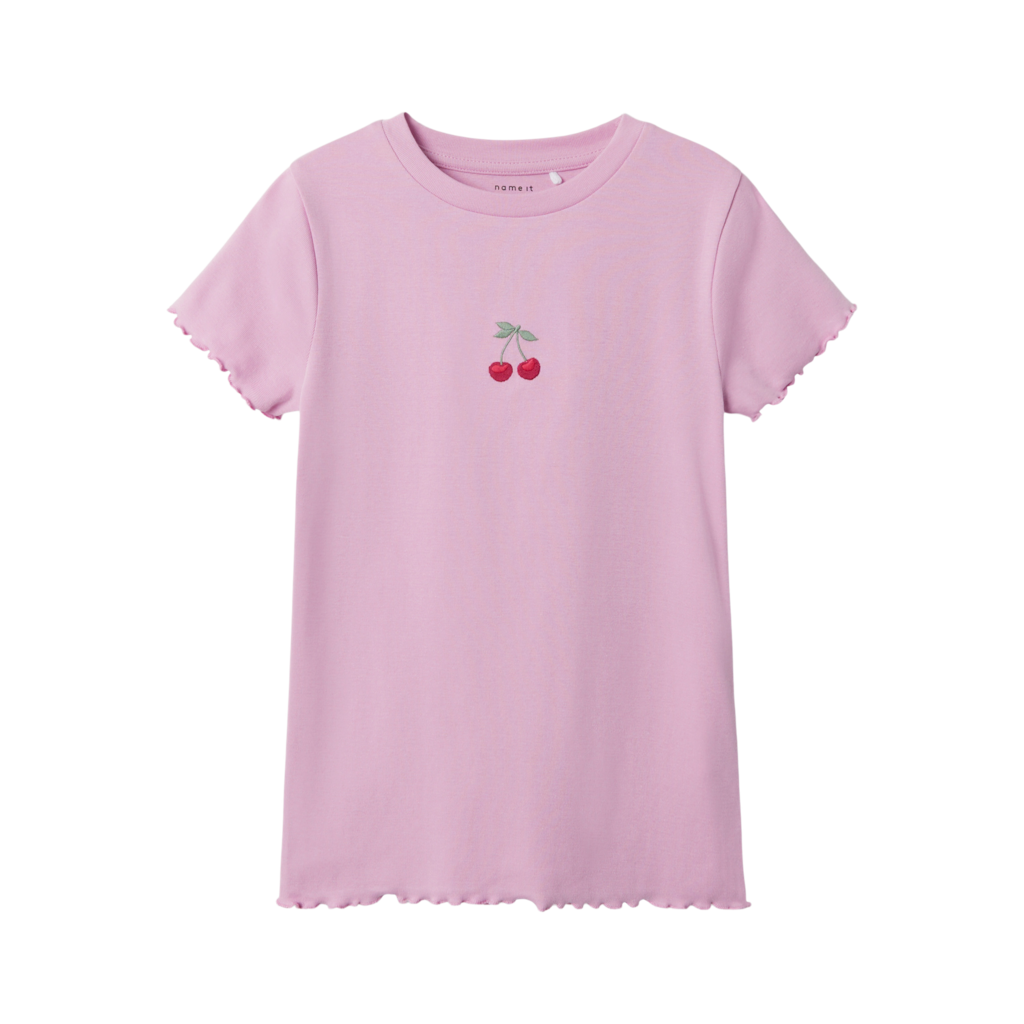 NAME IT T-shirt Lieve Pastel Lavender