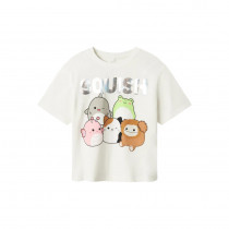 NAME IT Squishy T-Shirt Octiv Cloud Dancer