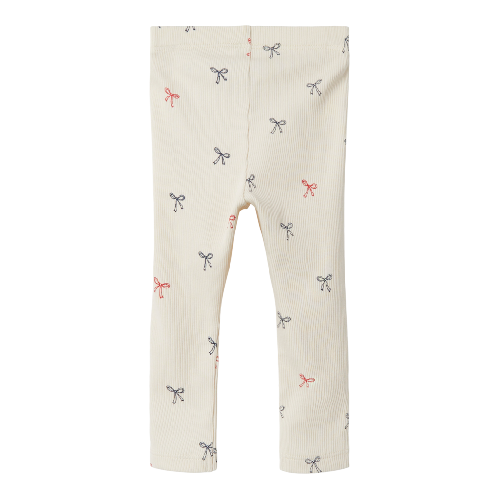 NAME IT Leggings Labela White Swan