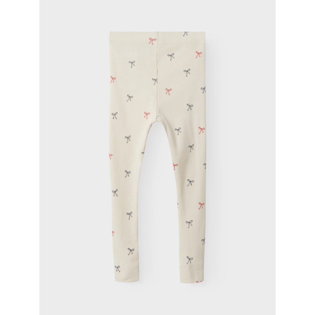 NAME IT Leggings Labela White Swan