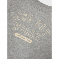 NAME IT Sweatshirt Lew Grey Melange