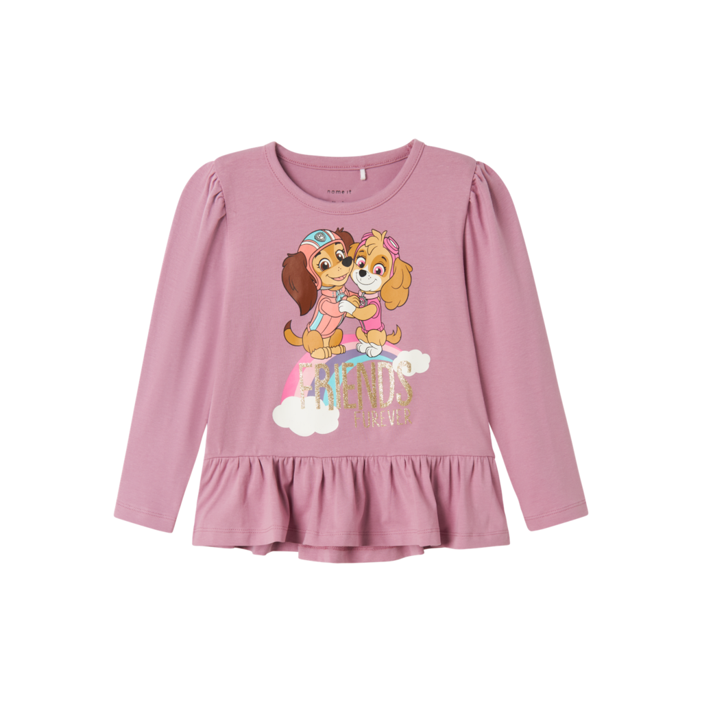 NAME IT Paw Patrol Bluse Narras Mauve Orchid