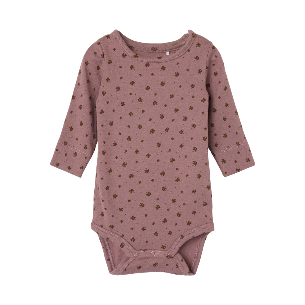 NAME IT Langærmet Body Noella Twilight Mauve