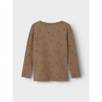  NAME IT Langærmet Bluse Noellus Walnut