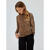 NAME IT Langærmet Leo Bluse Nuni Black