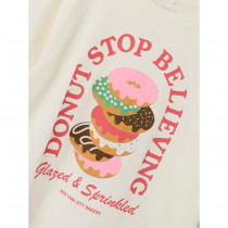  NAME IT T-Shirt Olene Cloud Dancer Donut