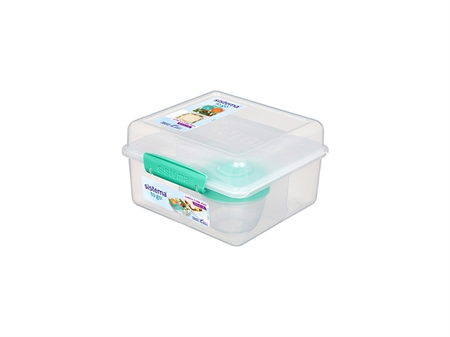 SISTEMA Lunch Cube Max To Go 2l + yogurt Pot