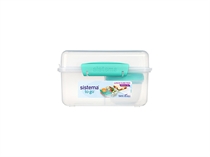 SISTEMA Lunch Cube Max To Go 2l + yogurt Pot