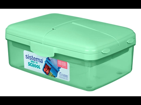 SISTEMA Slimline Quaddie 1,5l Grøn