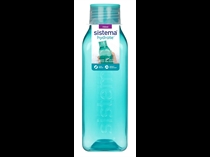 SISTEMA Medium Square Bottle 725ml Grøn