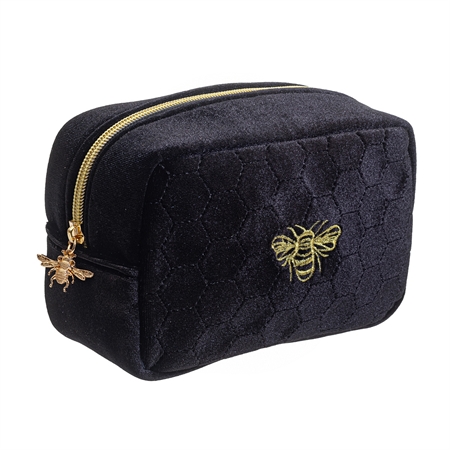 SASS & BELLE Makeup Taske Black Bee