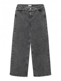 VERO MODA GIRL Wide Belt Jeans Tessa Medium Grey