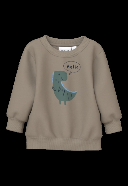 NAME IT Sweatshirt Vonne Weathered Teak