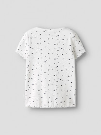 NAME IT T-shirt Vemia Bright White Hearts