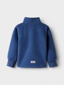 NAME IT Vindtæt Fleece Jakke Move03 Sargasso Sea