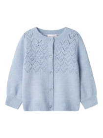 NAME IT Strik Cardigan Batrille Subdued Blue