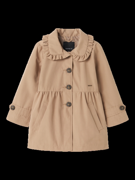 NAME IT Trench Coat Madelin Savannah Tan